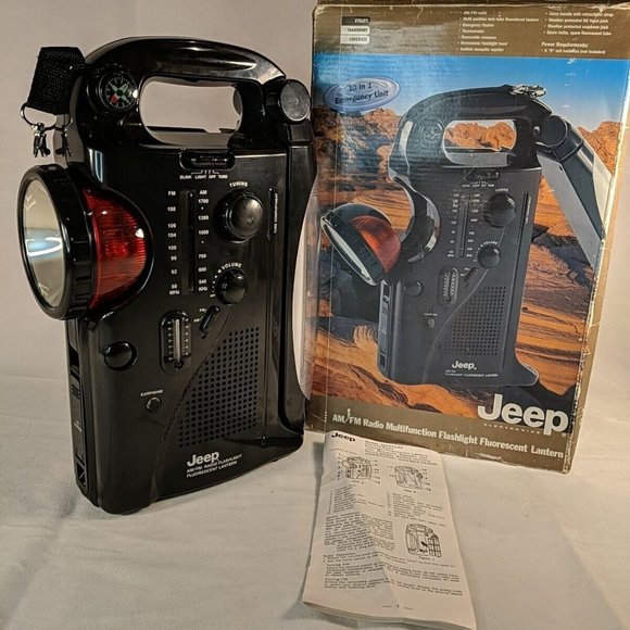 Jeep Portable Audio & Video Jeep Jxffl8 Utility Amfm Radio